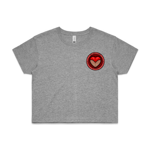 'Sex Work Is Work' Crop Tee (no text) Thumbnail