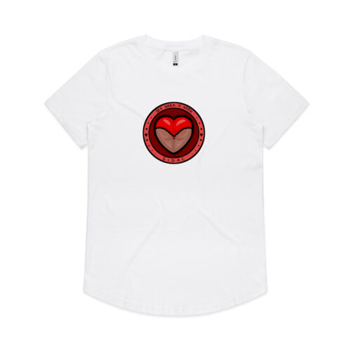 'Sex Work Is Work' Women's Drop Tee (no text) Thumbnail