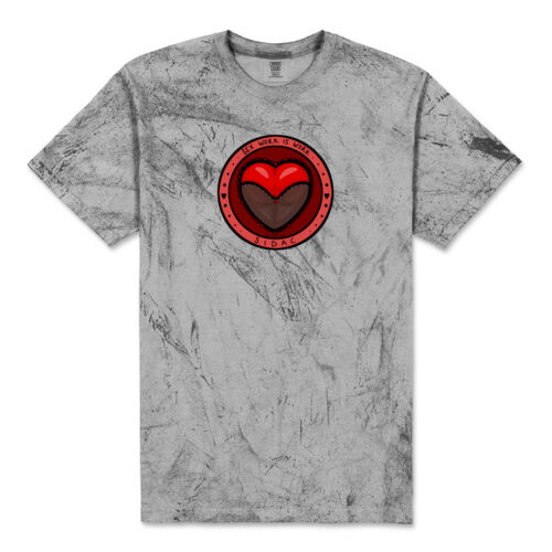 'Sex Work Is Work' Unisex Colour Blast Tee (no text) Thumbnail