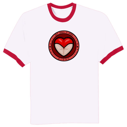 Sex Work Is Work Unisex Ringer Tee Thumbnail