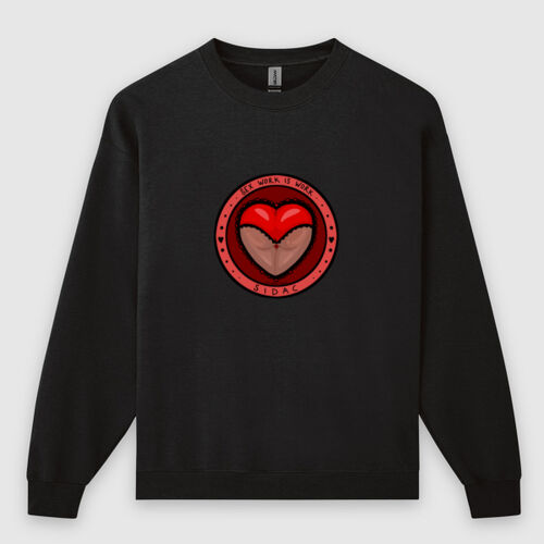'Sex Work Is Work' Unisex Crewneck (no text) Thumbnail