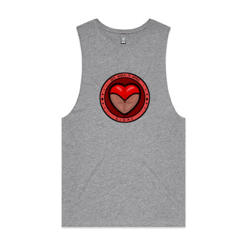 'Sex Work is Work' + Decrim SA! Barnard Tank (white text) Thumbnail