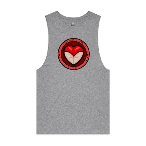 'Sex Work is Work' + 'Decrim SA!' Barnard Tank (black text)  Thumbnail